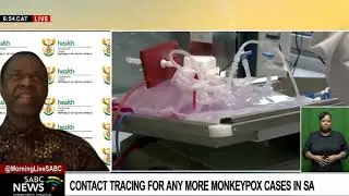 Contact tracing for any more monkeypox cases in SA