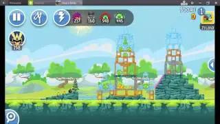 Angry Birds Friends Tournament ● LEVEL 4 ● 214 K HD ● Week 198 ●  POWER UP