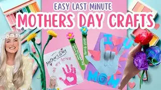 7 Easy Last-Minute Mother&rsquo;s Day Crafts for Kids | DIY Gift Ideas with Miss Daisy