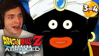 MR. POPO IS TERRIFYING | Dragon Ball Z: Abridged REACTION Episode 3 - 4