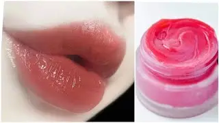 Lighten Dark Pigmented Lips in 5 Minutes & Get Baby Soft Pink and Plump Lips#liplightening#darklips