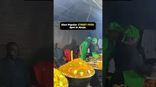 Popular Abuja Street Food Spot -  Where to Eat in Abuja - Gwarinpa Abuja - #youtubeshorts - #abuja