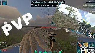 (ARK MOBILE) Pvp sv br ark brutal