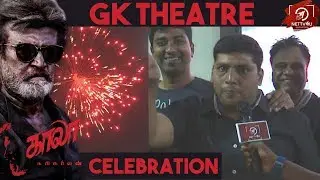 Kaala Movie FDFS Celebration At GK Cinemas | Rajinikanth | Pa Ranjith | Dhanush