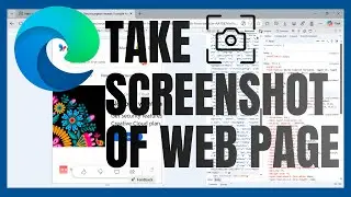 Как сделать снимок экрана на всю страницу в Microsoft Edge
