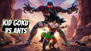 Goku Kid Vs Ant Man #goku #antman