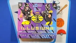 2022 Illusions Football Hobby Box