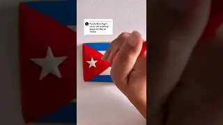 Decorating Puerto Rican flag cookie with royal icing. #decoratedcookies #cookies #cookiedecorating