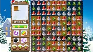 Christmas Crash Deluxe (by Ocean Breeze Games) - puzzle game for android - gameplay.