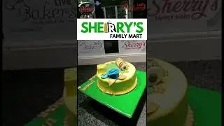 Mehndi Cake / Hina Cake / Cake Display / Cake Design / Sherry's Family Mart /Live bakers by Sherry's