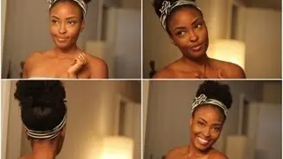 Requested: How I do my high bun with a full wig =)
