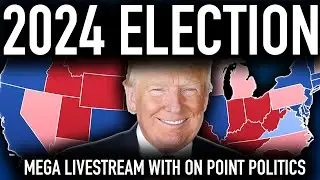 2024 Election Night Megastream - On Point Politics on Valuetainment - Hosted by Gold Crown Politics
