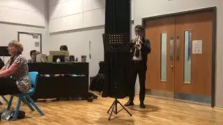 Flor Peeters Trumpet Sonata - First Movement - Jude Stevens solo