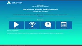 ActuarTech's Data Science Webinar Preview