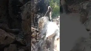 подготовка земли для расширения спальни/ванной комнаты #строительство