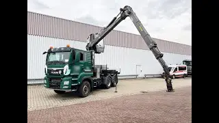 MAN - TGS 26.480 6X6H BLS, HydroDrive, Pritarder, Kran Penz 17L10.20, Krankabine