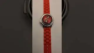 spiderman accutime spinning clamshell watch in action