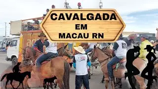 CAVALGADA EM MACAU RN #macaurn #vaqueros #cavalos