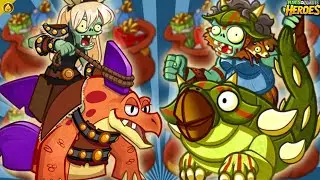 ¡¡HÍBRIDO DE PISODÓN Y TANQUELOSAURIO!! | (MI NUEVO MAZO FAVORITO) | Plants vs. Zombies: Heroes