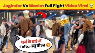 Omg 😲 Thara Bhai Joginder Vs Wasim Ahmed Full F!ght Video Viral ? 🤯 