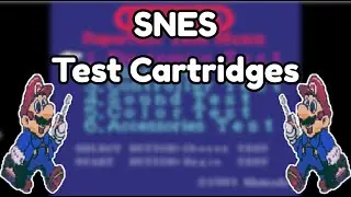 SNES Test Cartridges (Full Showcase)