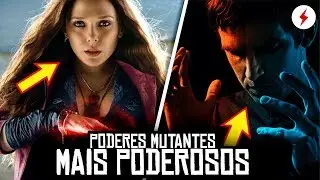 5 MUTA&Ccedil;&Otilde;ES MAIS PODEROSAS DOS X-MEN (PODERES DOS MUTANTES DA MARVEL) PT #1 | Espa&ccedil;o Nerd