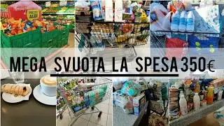 MEGA SVUOTA LA SPESA ALDI ED EUROSPAR 350.00€