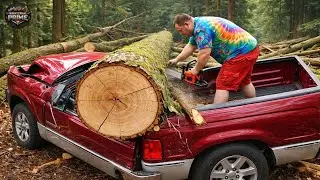 Idiots With Chainsaws: Tree Cutting Fails | Extreme Dangerous Logging Truck Fails #15