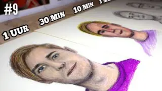 Matthy Van De Bankzitters Tekenen Tegen De Klok! | DE CHALLENGE #9