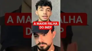 O INEP falhou no #enem2025