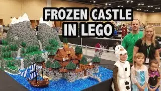 LEGO Arendelle Castle from Frozen | Brickworld Chicago 2018