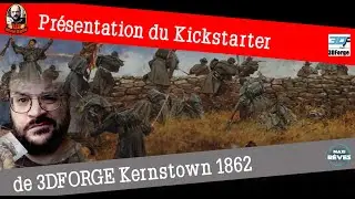 Kickstarter 3dforge Kernstown presentation of scenery for your Civil War battles!