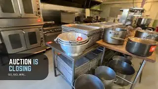 Bank-Owned: Commercial Kitchen Equipment, Furniture & Supplies