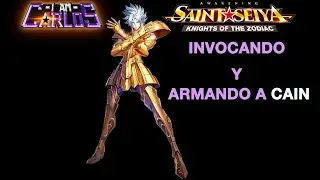 INVOCANDO Y ARMANDO A CAIN DE GEMINIS (SAINT SEIYA AWAKENING)