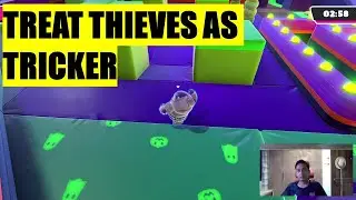 BEST MOMENTS AT TREAT THIEVES AS TRICKERS - Fall Guys Gameplay 60fps