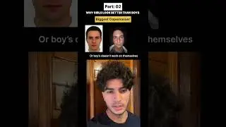Girls Always Look Better? Here&rsquo;s the REAL Reason (Copemaxxing Explained) Part-2 #looksmaxxing