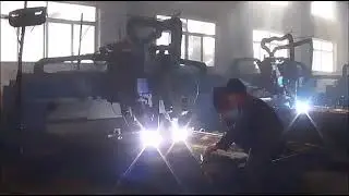 Chromium Carbide Hard facing Welding Wear Coal Hopper