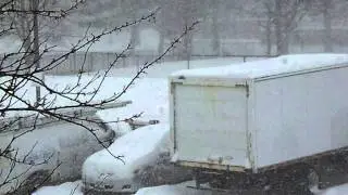 Heavy snow in Toronto 02/05/2014
