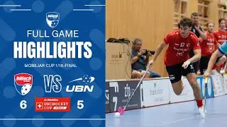 Bülach Floorball vs Unihockey Bassersdorf-Nürensdorf | Highlights Mobiliar Cup 22/23 1/16 Final