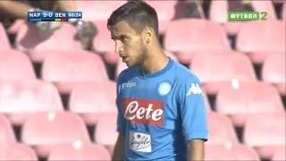 Adam Ounas vs Benevento (17/09/2017) HD 720p 60p | Debut for SSC Napoli