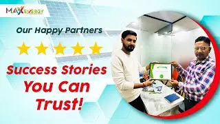 Another franchise onboard with Max Solar Energy 🌱🌞💡 Join our company and grow with solar!