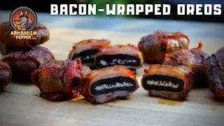 Bacon Wrapped Oreos Recipe | ASMOKE Full Size Pellet Grill