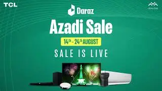 TCL & Daraz | Azadi Sale  2022 | Starting August 14