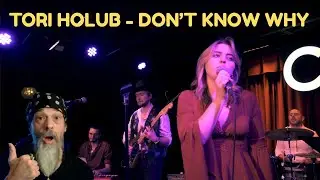 TORI HOLUB - DON'T KNOW WHY (NORAH JONES COVER) She NAILS IT!! Metal Musician REACTION