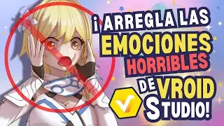 ❌ NO dejes las emociones default en VRoid!! 😵‍💫 | PyR #vroid #vroidstudio #tutorial