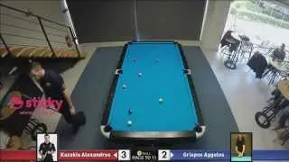 Dailys 9Ball Invitational Pro-Tour Kazakis - Grispos