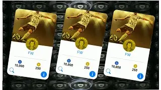 agent FW pack opening get  black ball pes2018 mobile