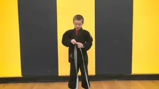 How to tie your BJJ Belt Kids