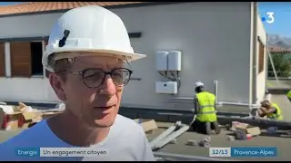 La coopérative citoyenne Aveppa au JT de France 3 Provence-Alpes