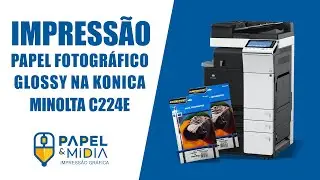 IMPRESSÃO FOTOGRÁFICA NA KONICA MINOLTA.   #grafica #impressora #konicaminolta #graficarapida